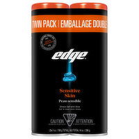 Edge Shave Gel, Sensitive Skin, Twin Pack - 2 Each 