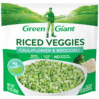 Green Giant Riced Veggies, Cauliflower & Broccoli - 10 Ounce 