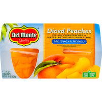 Del Monte Peaches, No Sugar Added, Diced