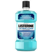 Listerine Mouthwash, Antigingivitis/Antiplaque, Antiseptic, Cool Mint - 1.05 Pint 