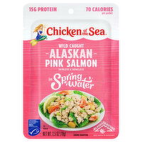 Chicken of the Sea Pink Salmon, Alaskan, Skinless & Boneless - 2.5 Ounce 