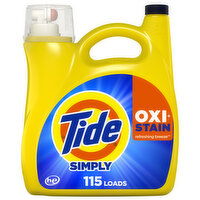 Tide Simply Oxi Boost + Ultra Stain Release, 115 Loads - 162 Fluid Ounce