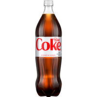 Diet Coke Coca- Cola Diet Soft Soda, 1.25 Liter