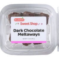 Brookshire's Meltaways, Dark Chocolate - 7.2 Ounce 