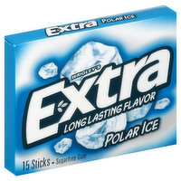 Extra Gum, Sugar Free, Polar Ice - 15 Each 