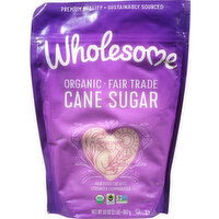 Wholesome Cane Sugar, Organic - 32 Ounce 