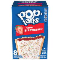 Pop-Tarts Toaster Pastries, Frosted Strawberry - 8 Each 