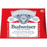 Budweiser Beer, Lager - 24 Each 