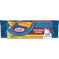 Kraft Extra Sharp Cheddar Cheese, Block