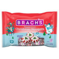 Brach's Christmas Nougats, Peppermint - 11 Ounce 