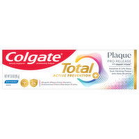 Colgate Toothpaste, Plaque, Pro Release, Whitening - 3 Ounce 