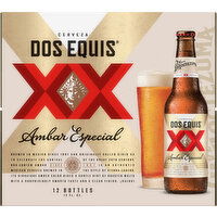 Dos Equis Beer, Ambar Especial - 12 Each 