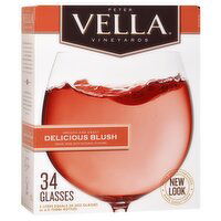 Peter Vella Delicious Blush 5L Box - 5 Litre 