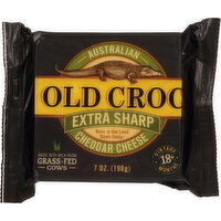 Old Croc Cheddar Cheese, Australian, Extra Sharp - 7 Ounce 