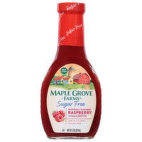 Maple Grove Farms Vinaigrette, Sugar Free, Raspberry - 8 Fluid ounce 