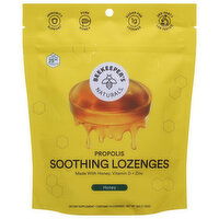 Beekeeper's Naturals Soothing Lozenges, Propolis, Honey - 14 Each 