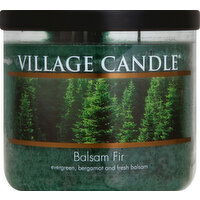 Village Candle Candle, Balsam Fir, Glass Cylinder - 1 Each 