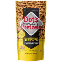 Dot's Homestyle Pretzels Pretzel Twists, Honey Mustard Seasoned - 16 Ounce 