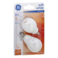 GE Light Bulbs, Ceiling Fan, Soft White, 40 Watts - 1 Each 