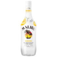 Malibu Rum, Caribbean, Banana, Imported - 750 Millilitre 