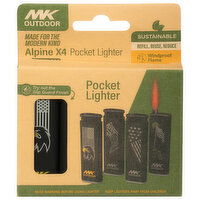 MK Outdoor Pocket Lighter, Alpine - 4 Each 