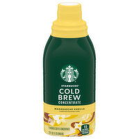 Starbucks Coffee Concentrate, Madagascar Vanilla, Cold Brew - 32 Fluid ounce 