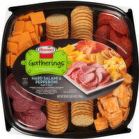 Hormel Party Tray, Hard Salami & Pepperoni - 28 Ounce 