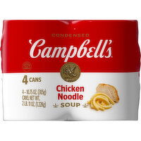 Campbell's Condensed Soup, Chicken Noodle - 4 Each 