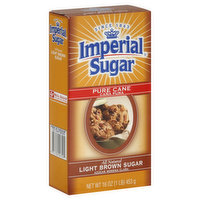 Imperial Sugar, Pure Cane, Light Brown - 16 Ounce 