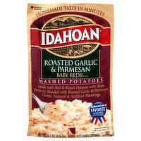 Idahoan Mashed Potatoes, Roasted Garlic & Parmesan - 4.1 Ounce 