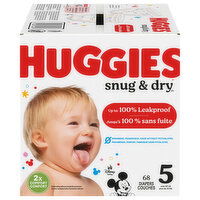 Huggies Diapers, Disney Baby, 5 (Over 27 lb) - 68 Each 