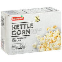 Brookshire's Brookshire's Kettle Corn Microwave Popcorn, 3 Each 