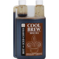 Cool Brew Coffee, Hot or Iced, Mocha - 1 Litre 