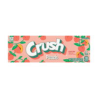 Crush Peach Soda - 12 Each 