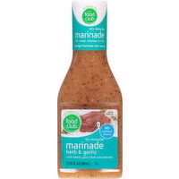 Food Club Marinade, Herb & Garlic - 12.25 Fluid ounce 