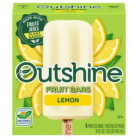 Outshine Outshine Lemon Frozen Fruit Bars, 6 Count - 6 Each 