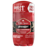 Old Spice Antiperspirant & Deodorant, Cedarwood - 2 Each 