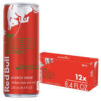 Red Bull Red Edition Watermelon Energy Drink - 12 Each 