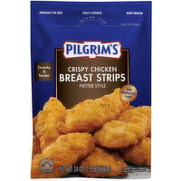 Pilgrim's Crispy Chicken Breast Strips, Fritter Style - 24 Ounce 