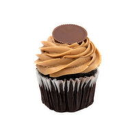 Fresh Chocolate Peanut Butter Mega Cupcake