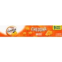 Goldfish Baked Snack Crackers, Cheddar, 9 Lunch Packs - 9 Each 