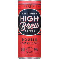 High Brew Coffee Coffee, Double Espresso, Cold-Brew - 8 Ounce 