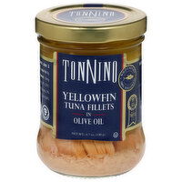 Tonnino Tuna Fillets, in Olive Oil, Yellowfin - 6.7 Ounce 