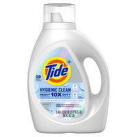 Tide Hygienic Clean Heavy Duty 10x Free Liquid Laundry Detergent, Unscented - 84 Fluid ounce 