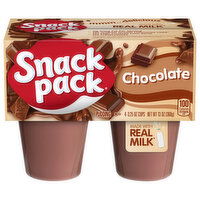 Snack Pack Chocolate Pudding - 4 Each 