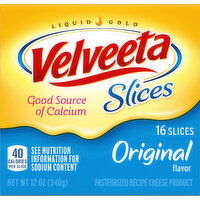 Velveeta Slices Original Cheese - 340 Gram 