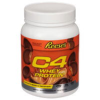 C4 Whey Protein, Peanut Butter & Milk Chocolate, Reese's - 1.6 Pound 