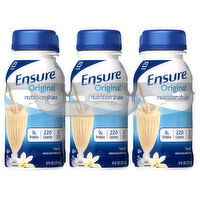 Ensure Nutrition Shake, Vanilla, Original - 6 Each 