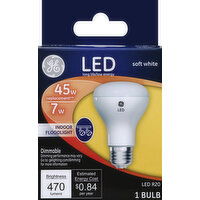 GE Light Bulb, LED, Indoor Floodlight, Soft White, 7 Watts