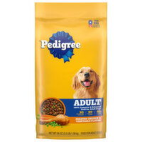 Pedigree Food for Dogs, Roasted Chicken & Vegetable Flavor,  Adult - 56 Ounce 